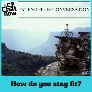 Keep the conversation going! Share how you stay fit with cerebral palsy.