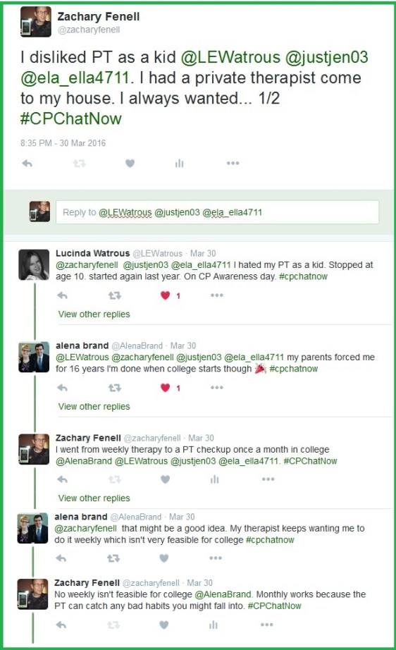 CPChatNow discusses attitudes towards physical therapy and frequency in schedule.