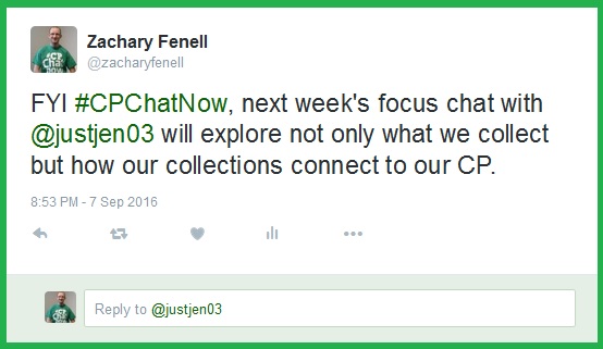 Zachary shares what you can expect from next week's focus chat on collectibles.