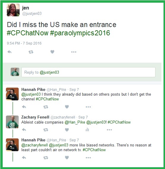 Paralympics emerge again as a discussion point.