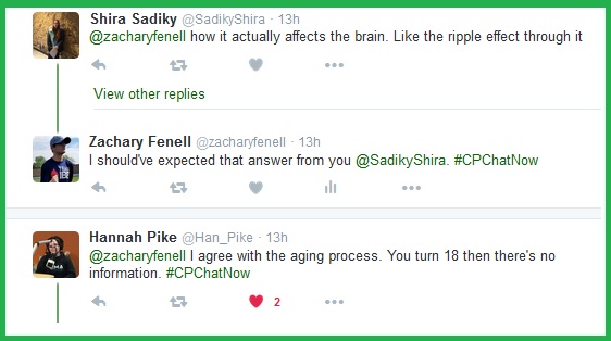 Aging with cerebral palsy proved one topic people want more information on.