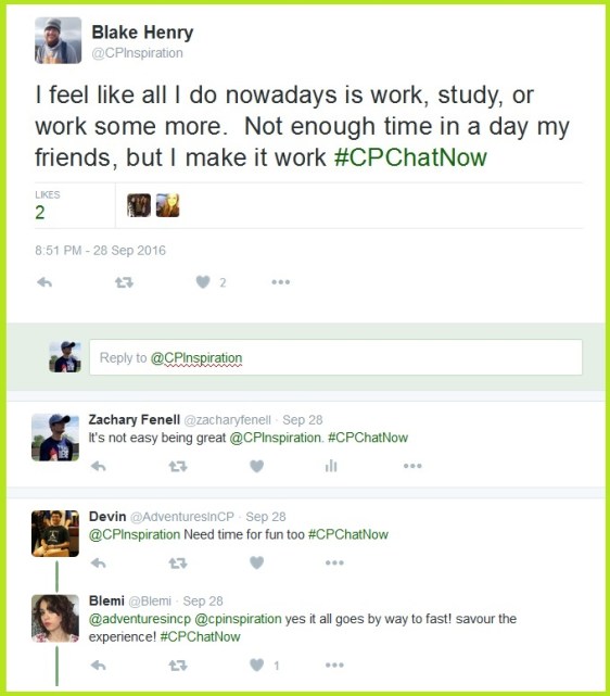 Always busy Blake stops in to say hello.