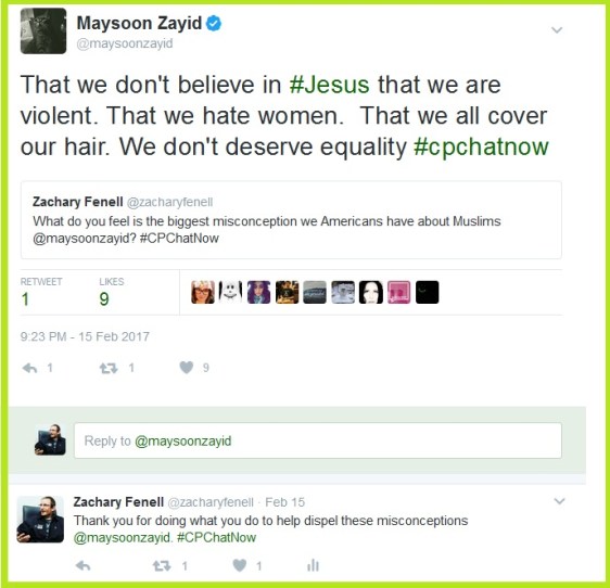 Maysoon names the biggest misconceptions Americans possess about Muslims.