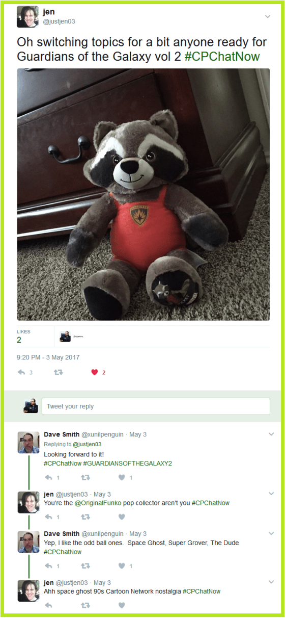 #CPChatNow participants bond over common interests, not just cerebral palsy!