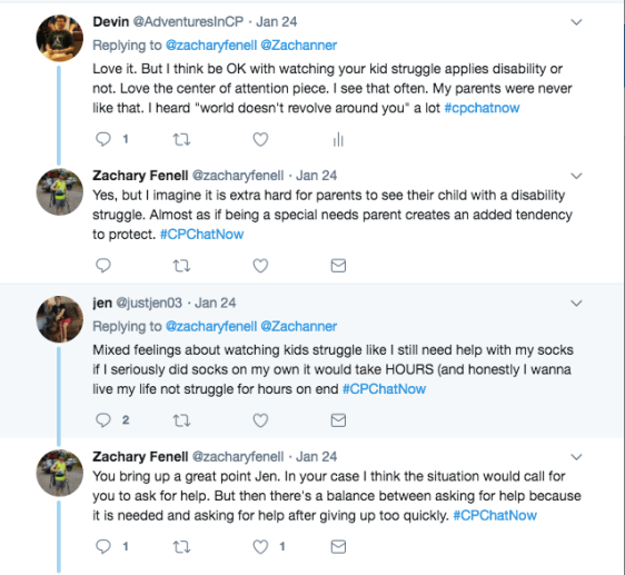 Devin talked about the necessity of parents watching their kids struggle. Zach mentioned that it is probably hard for parents to see kids struggle and a balance required after Jen brought up struggles putting on her socks