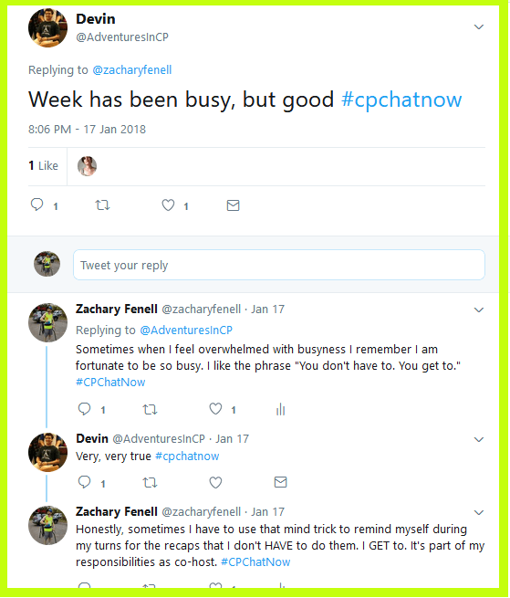 Co-hosts Devin and Zachary discuss mindset when dealing with busy schedules.