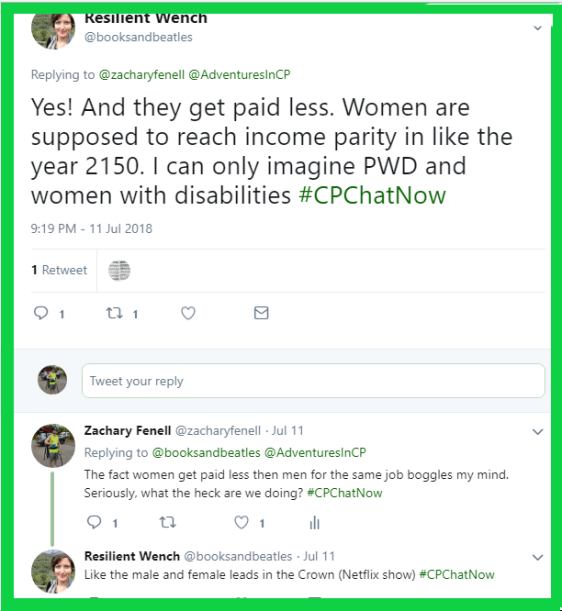 Rachel notes women with disabilities confront many injustices when seeking employment.