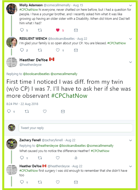 #CPChatNow participants discuss when they realized they were different from their siblings.