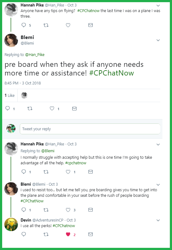 Blemi recommends Hannah takes the opportunity to board early.