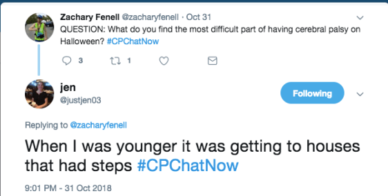 Jen answered Zach's difficult question with getting to houses with stairs