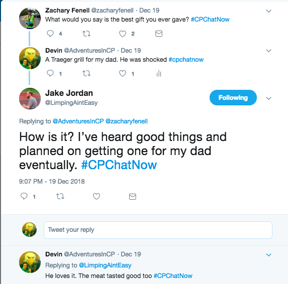 Zach asks what the greatest gifts members have ever given. I reply a Traeger grill and talk with Jake about how much he likes it