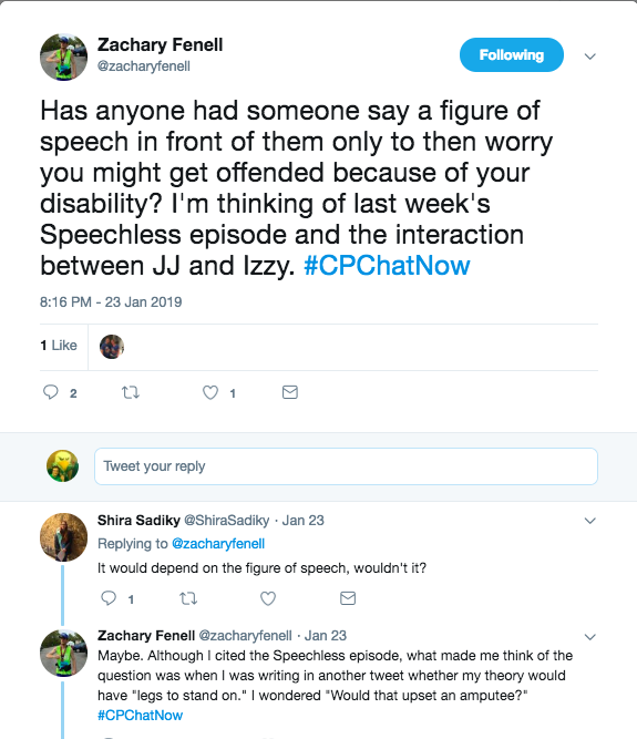 Shira and Zach talked about the figure of speech "A leg to stand on" and wondered if it would be offensive