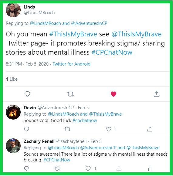 Linds tells a little more about This is My Brave. 