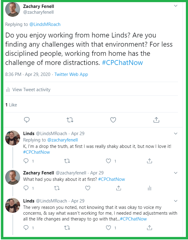 Zachary and Linds discuss working from home.