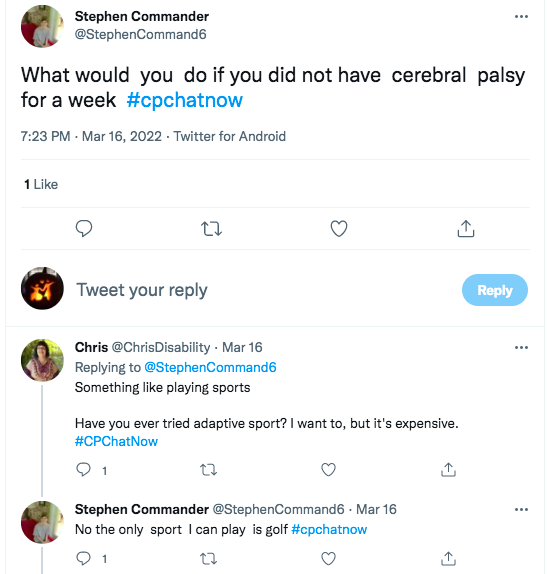 stephen asked what members would do if they did not have cp for a week