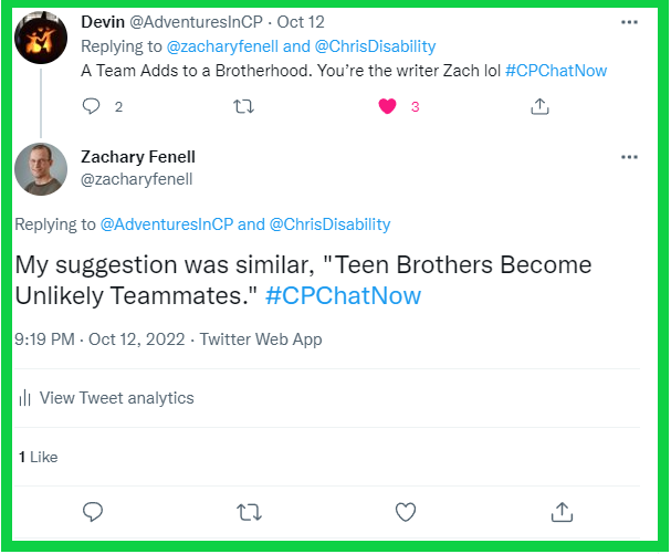 Zachary shares his headline for the article about the Olsen brothers. 